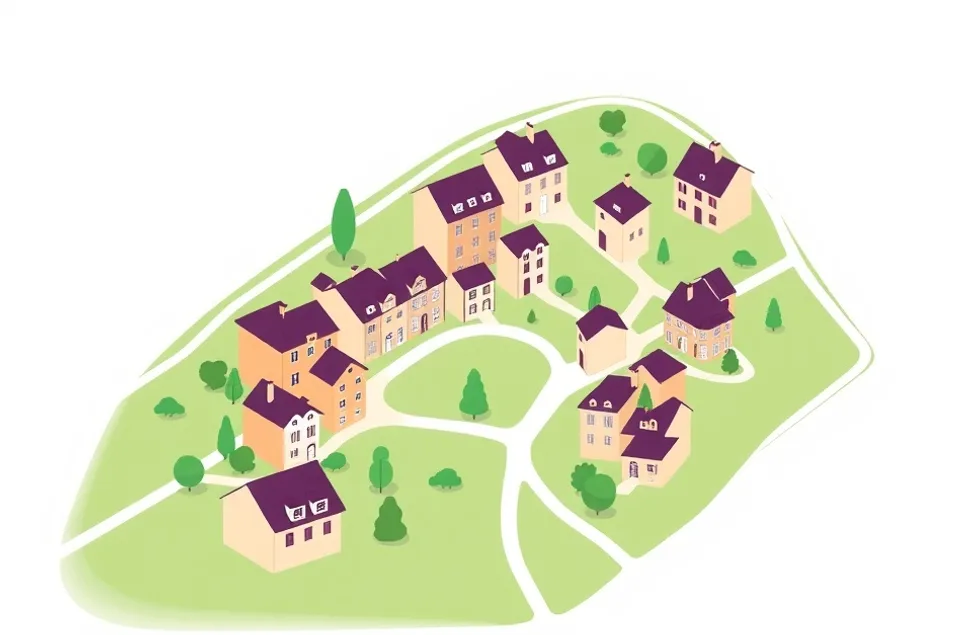 Carte du secteur d'intervention autour de Carvin (62220)